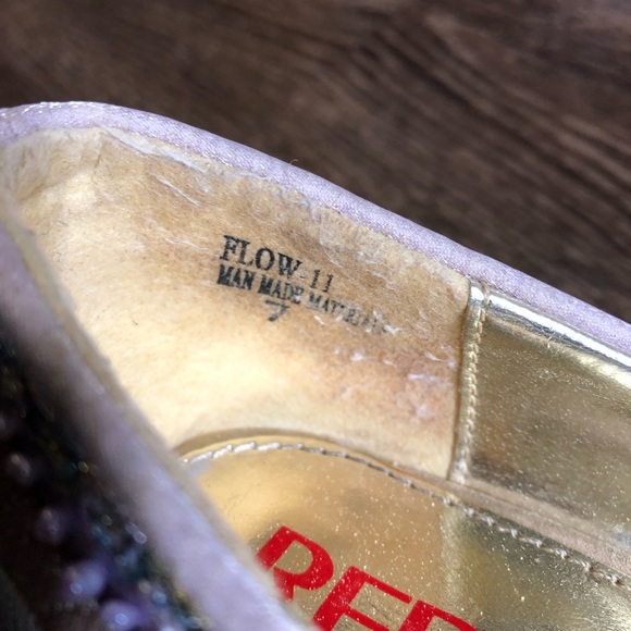 Vintage Beaded Floral Heels - Picture 15 of 17